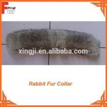 Leather Jacket Rabbit Fur trim